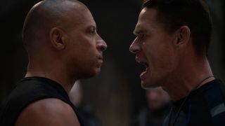 Vin Diesel and John Cena in Fast & Furious 9