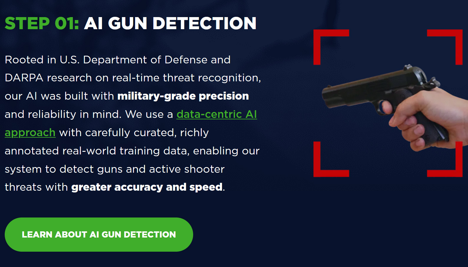 Omnilert’s active shooter and gun detection system