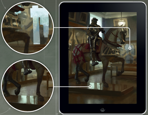 Karlsimon's painting a scene from life tutorial