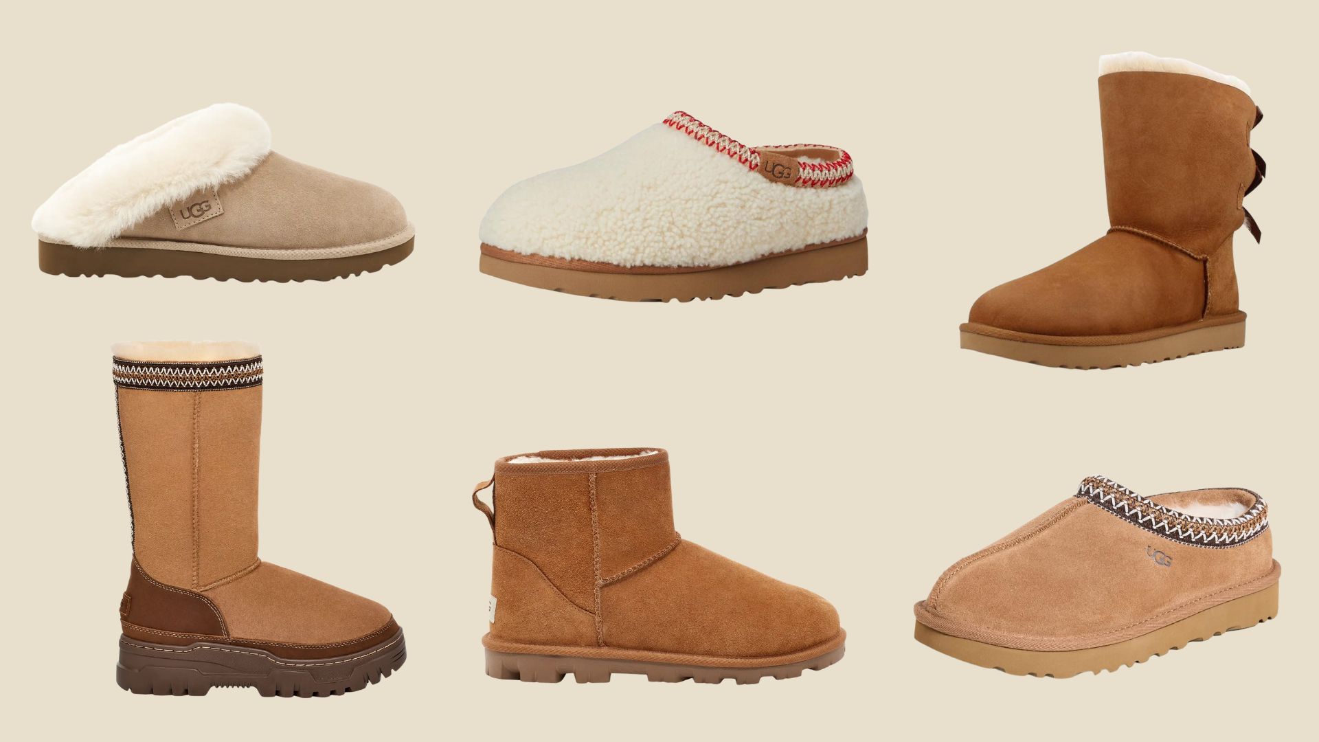 Image of UGG boots and slippers 