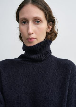 Cashmere Turtleneck Navy