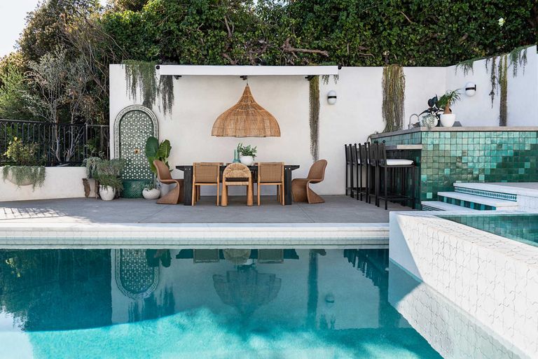 This interior designer's backyard is a Mediterranean dream | Livingetc