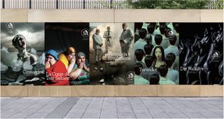 Base Design campaign for Brussels-based opera house La Monnaie