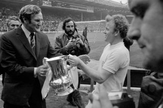 Former Leeds boss Don Revie, left, was in charge during a golden era at Elland Road