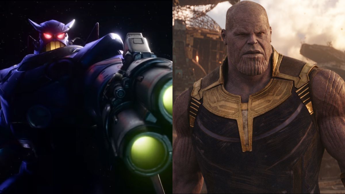 Lightyear’s James Brolin made a hysterical confrontation between Zurg and Thanos, who is played by his son.