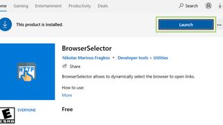 How to enable dynamic browser selection on Windows 10