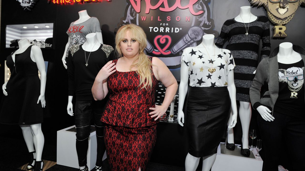 Rebel Wilson unveils new Torrid plus-size fashion line