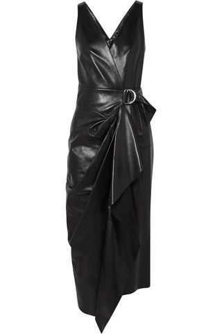 The Leather Maxi Dress Is Fall 2019's Take on the Little Black Dress ...