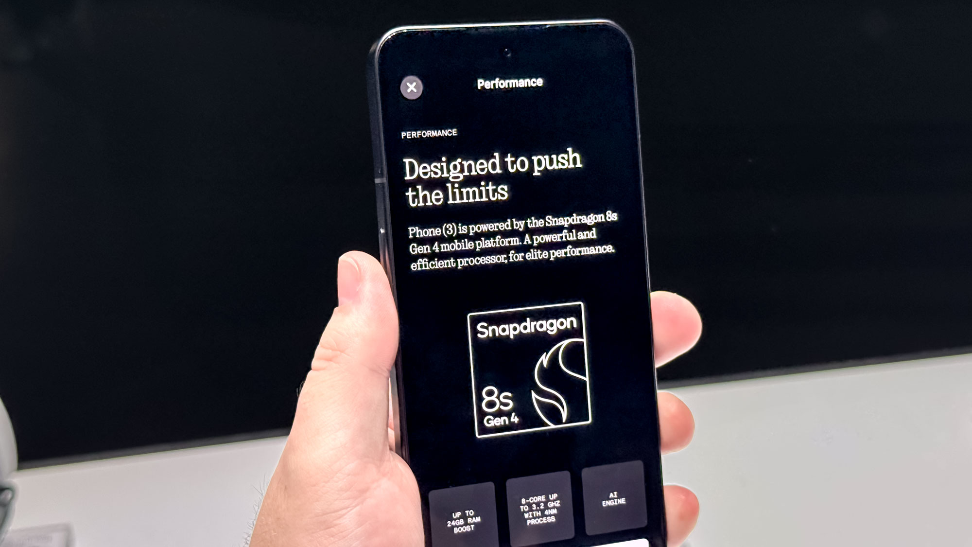 Nothing Phone 3 Snapdragon 8S Gen 4 chip