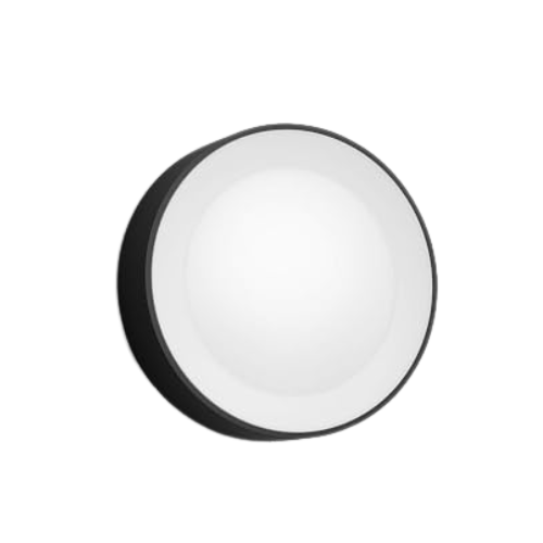 Philips Hue Daylo White & Colour Ambiance Smart Led Outdoor Wall Lighting, for Home Garden, Patio. [black] Works With Alexa