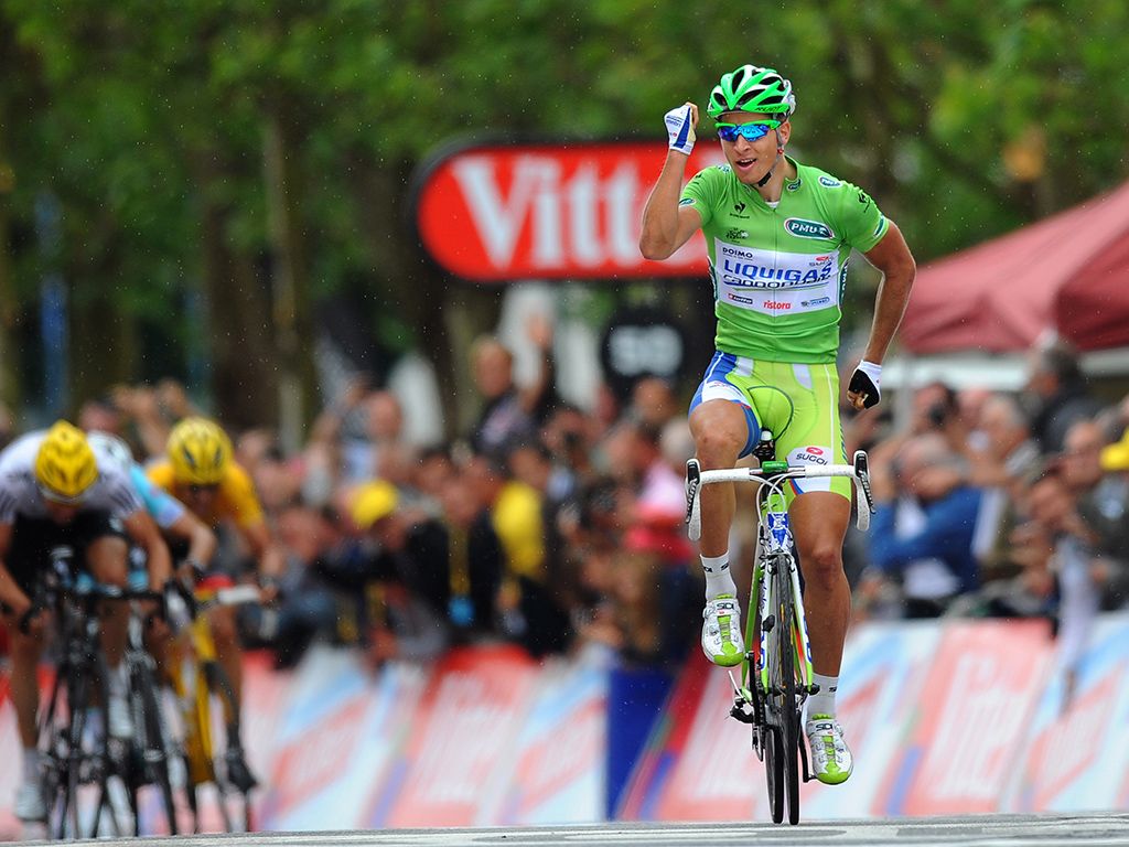 Sagan won the green jersey at the Tour de France on his first attempt