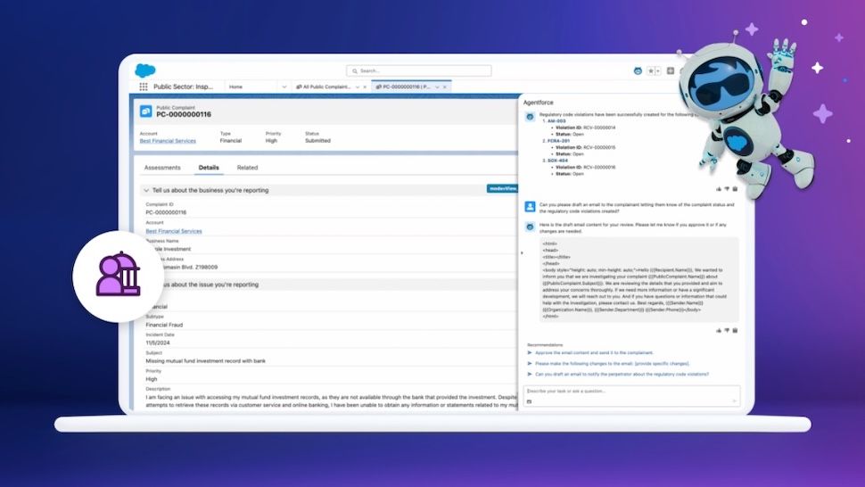 Salesforce's news Agentforce for public sector launch means you could soon be talking tax, benefits and more with an AI agent