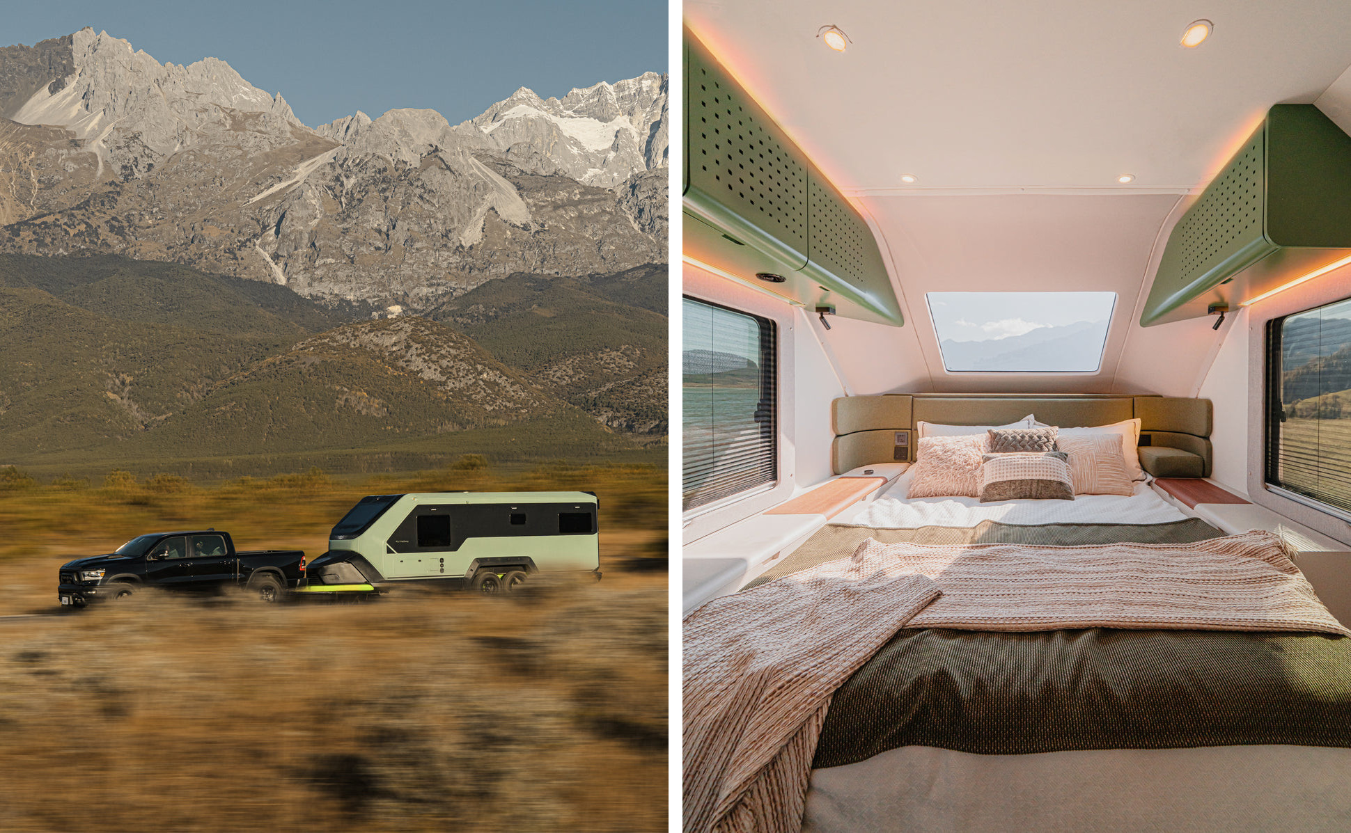 Evotrex PG5 off-grid travel trailer