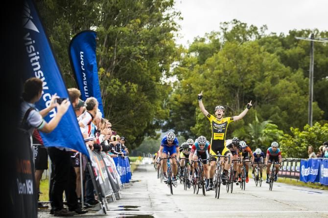 Jesse Kerrison (Budget Forklifts) wins stage two