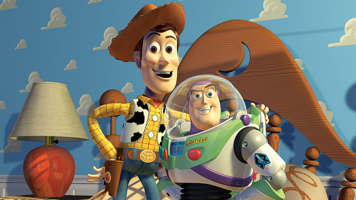 Woody and Buzz Lightyear from Toy Story