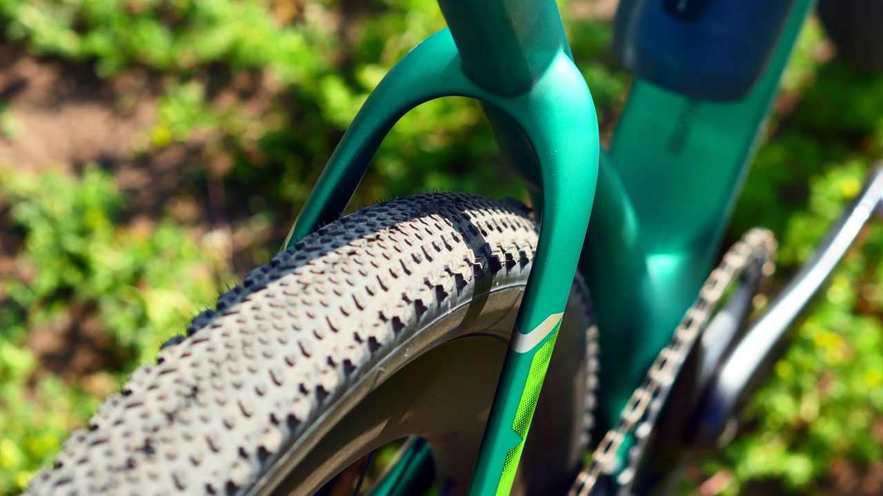 Wilier Rave SLR ID2 rear tyre clearance detail