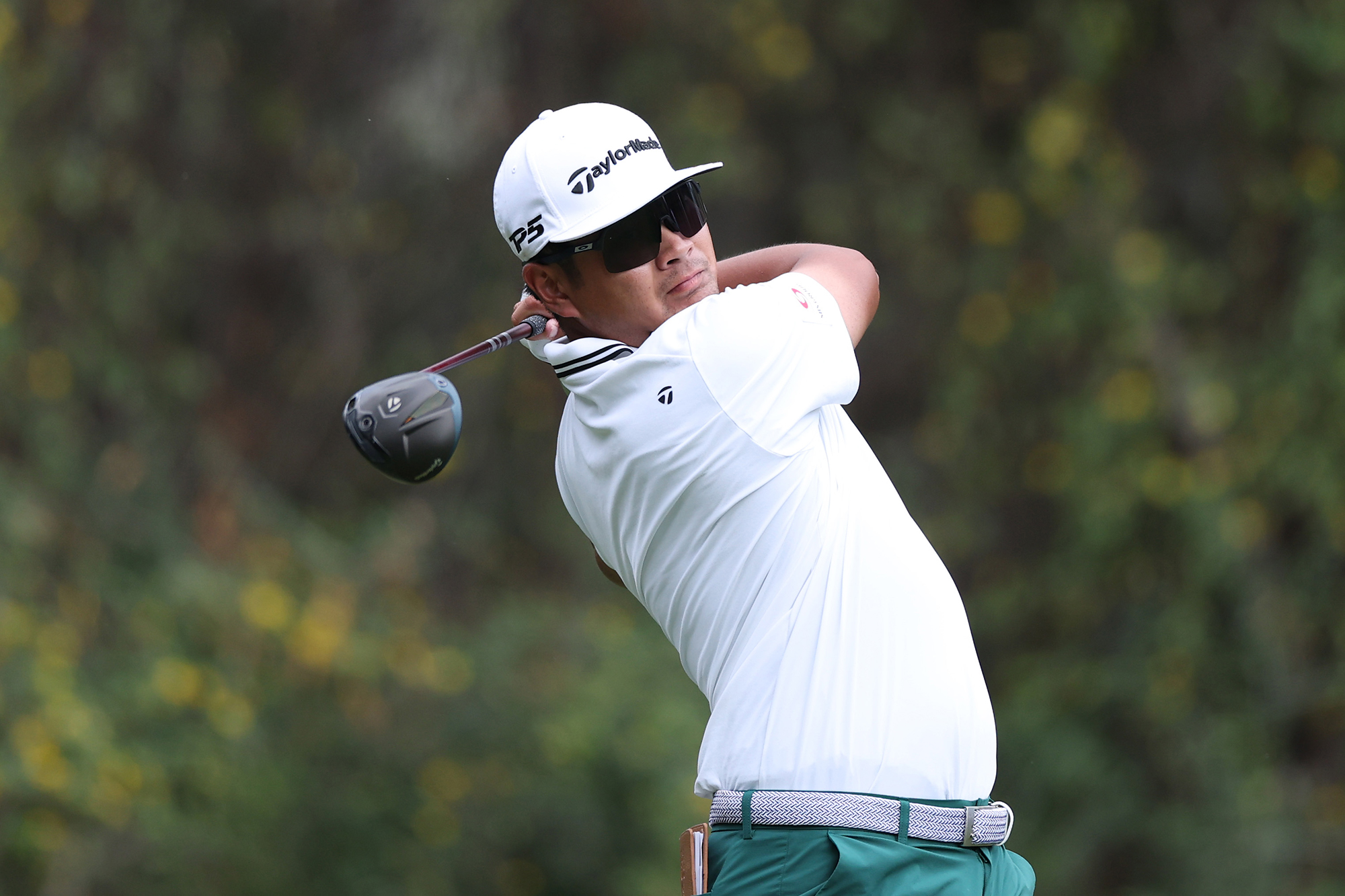 Ryo Hisatsune in the finish position with driver