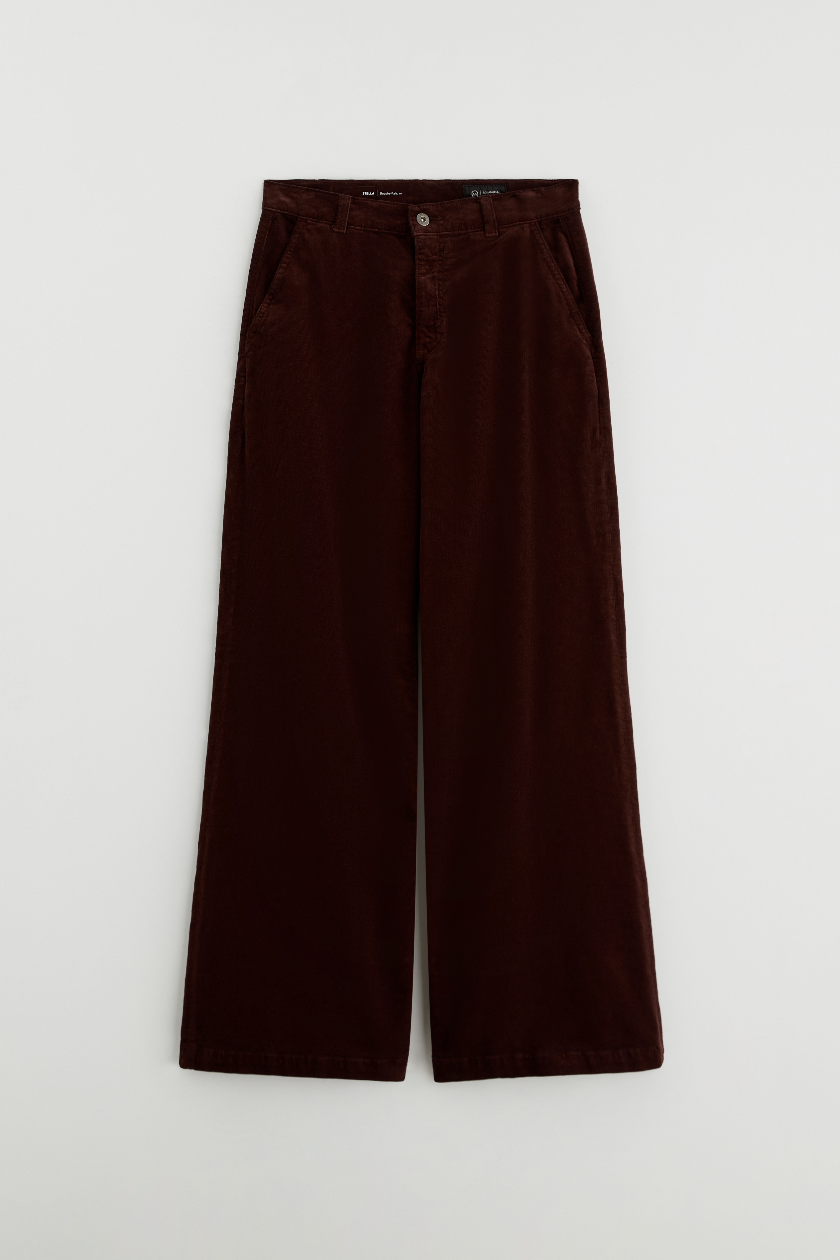AG Stella Corduroy Low Slung Palazzo