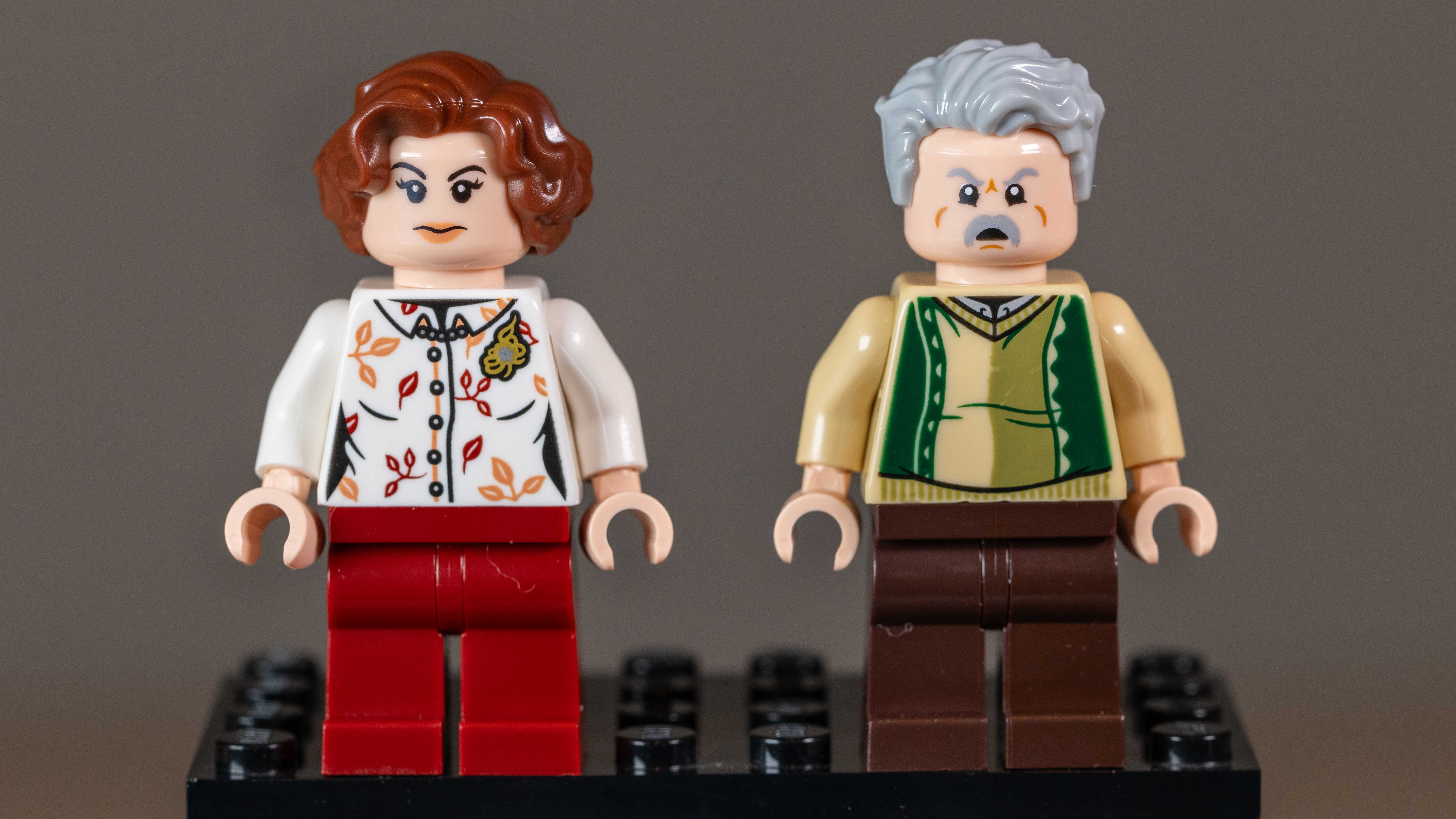Lego Privet Drive: Aunt Marge's Visit (76451) Petunia and Vernon Dursley Minifigures