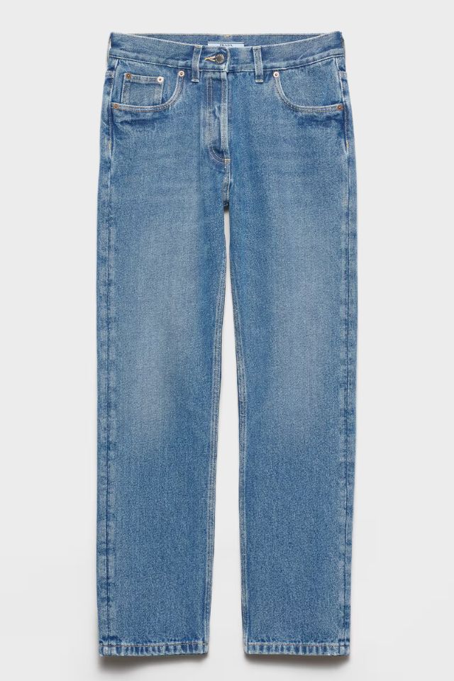Prada Straight-leg denim jeans