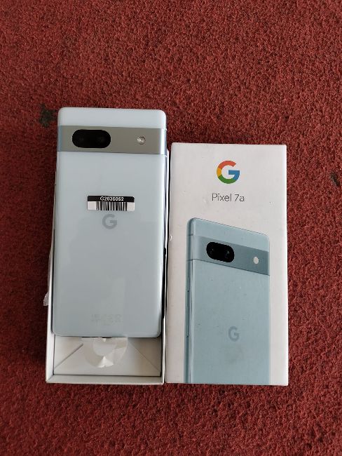 Leaked Pixel 7a retail packaging