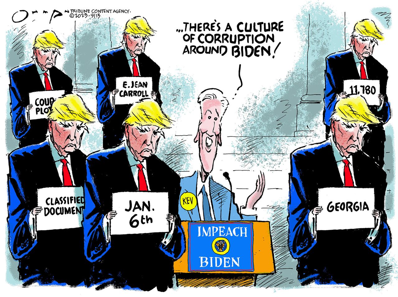 Political Cartoon