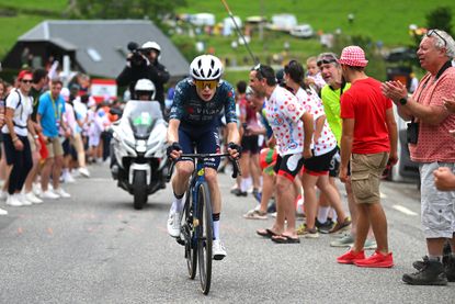 Jonas Vingegaard on stage 14 of the Tour de France 2024