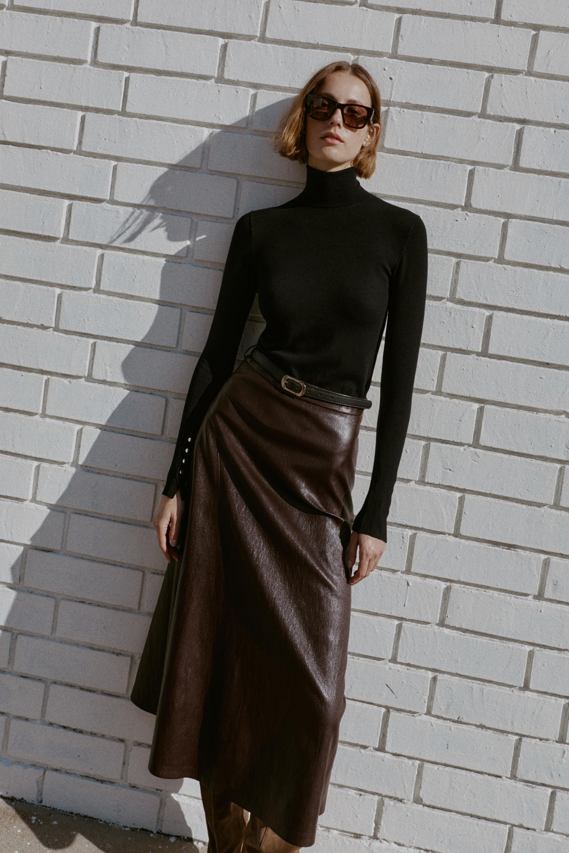 Basic Plain Knit Sweater