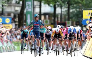 ADAC Cyclassics Hamburg: Paul Magnier takes sprint win after Soudal-Quickstep takes control in final 10 kilometres