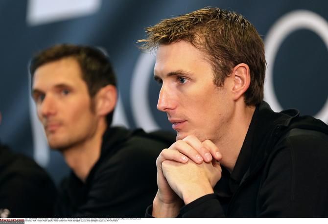 Andy and Frank Schleck in 2014