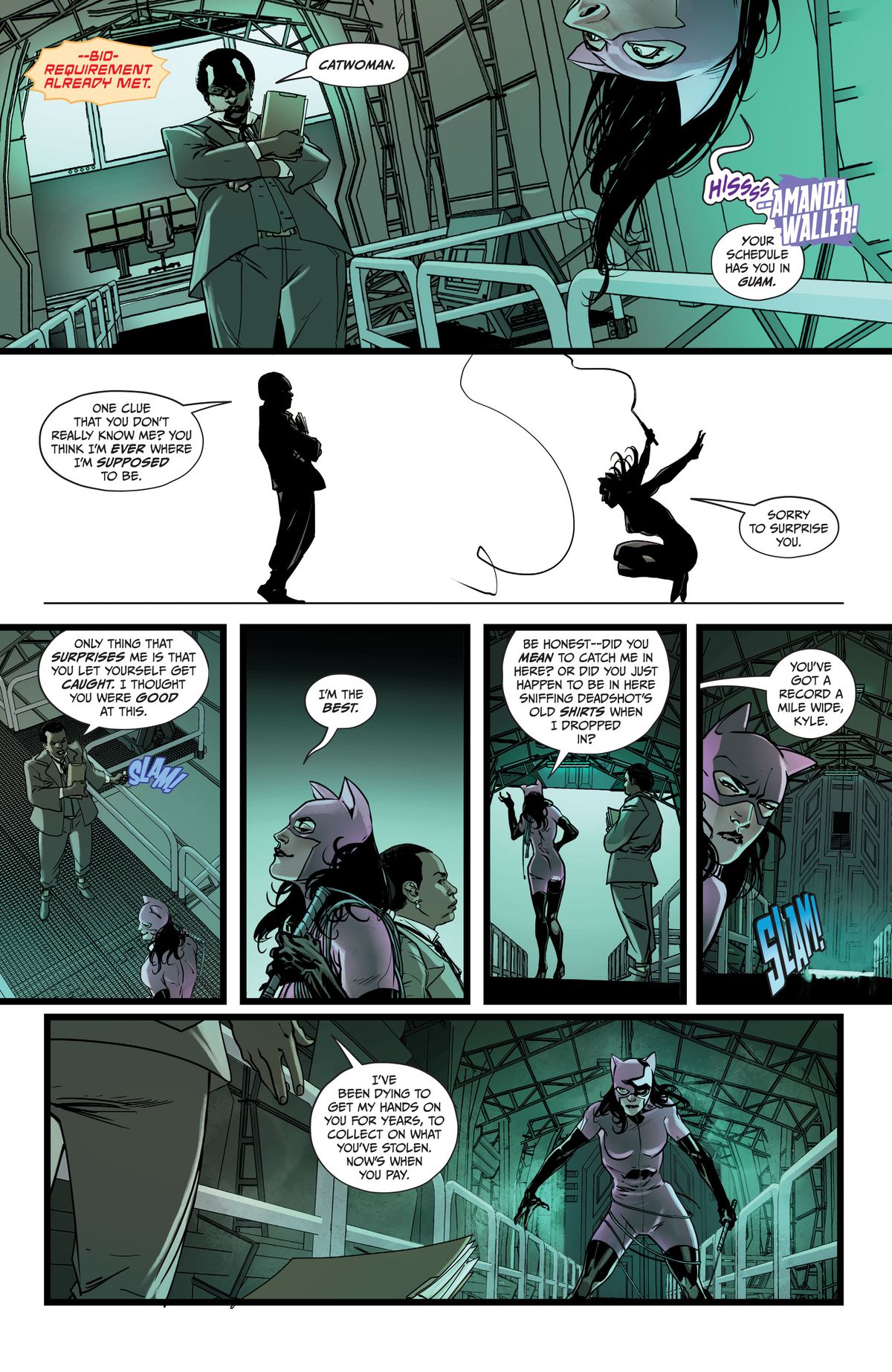 Pages from Catwoman #62