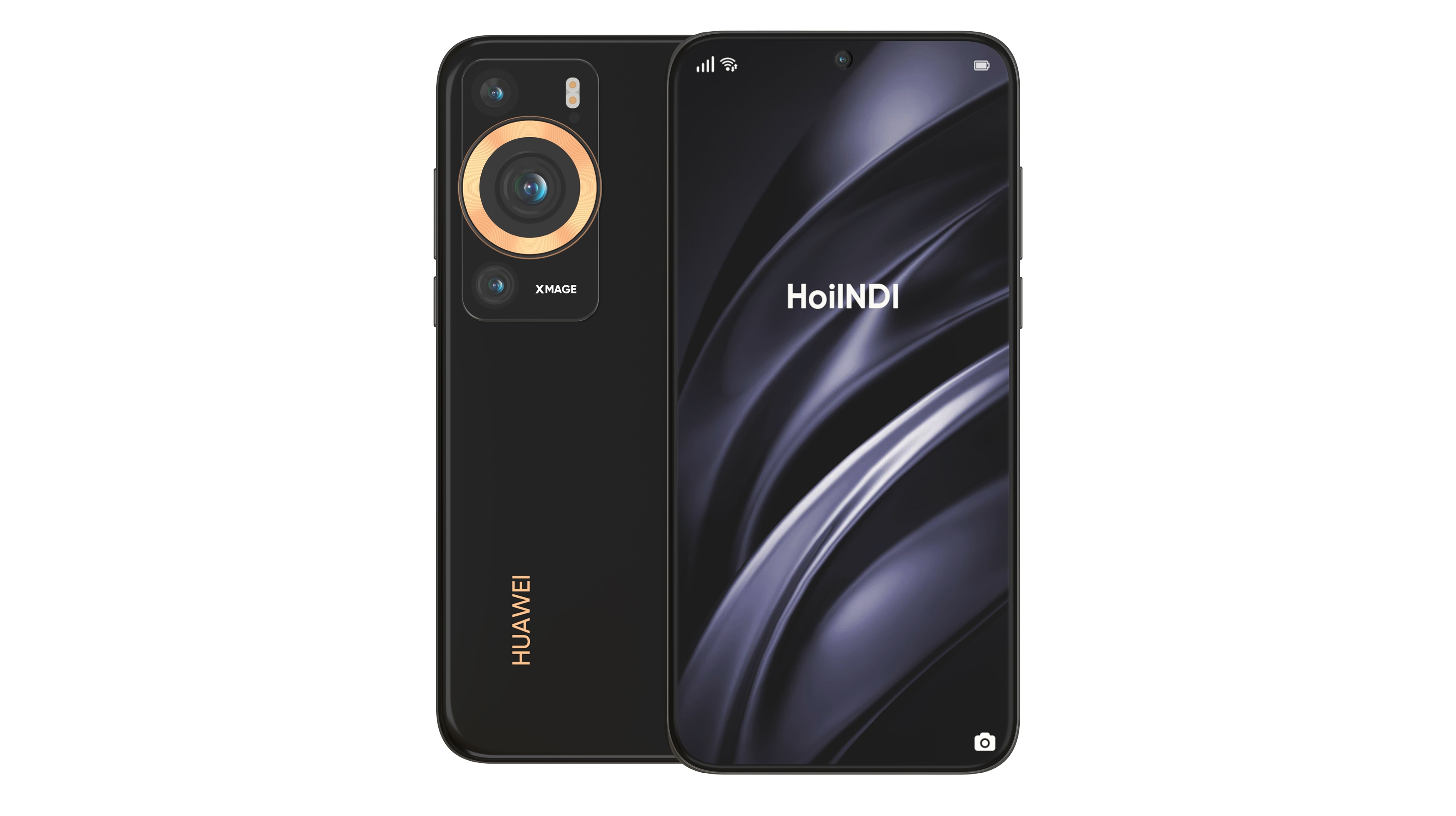 An unofficial render of the Huawei P60 Pro