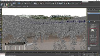 3ds Max Scatter trees