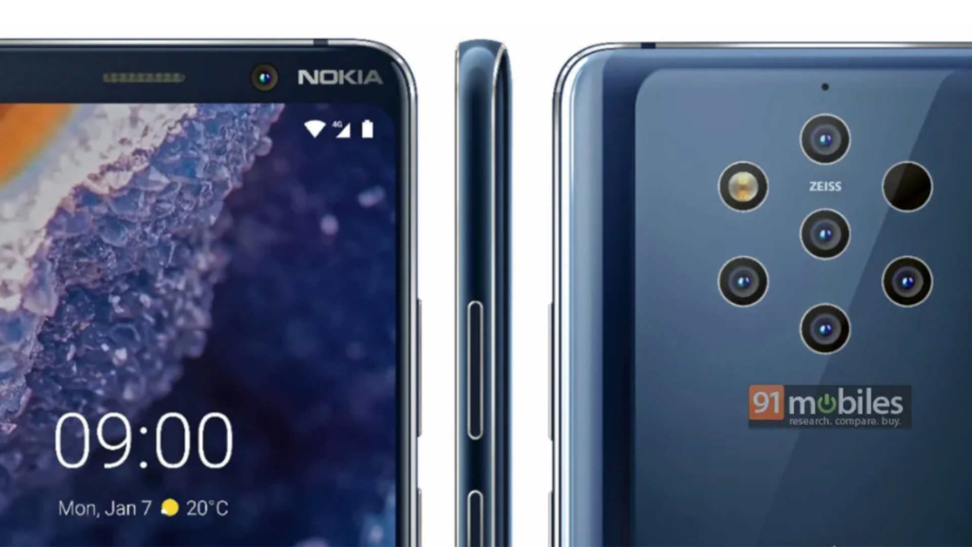 Nokia 9 Pureview Leaks With Galaxy S10 Killing Penta Camera And