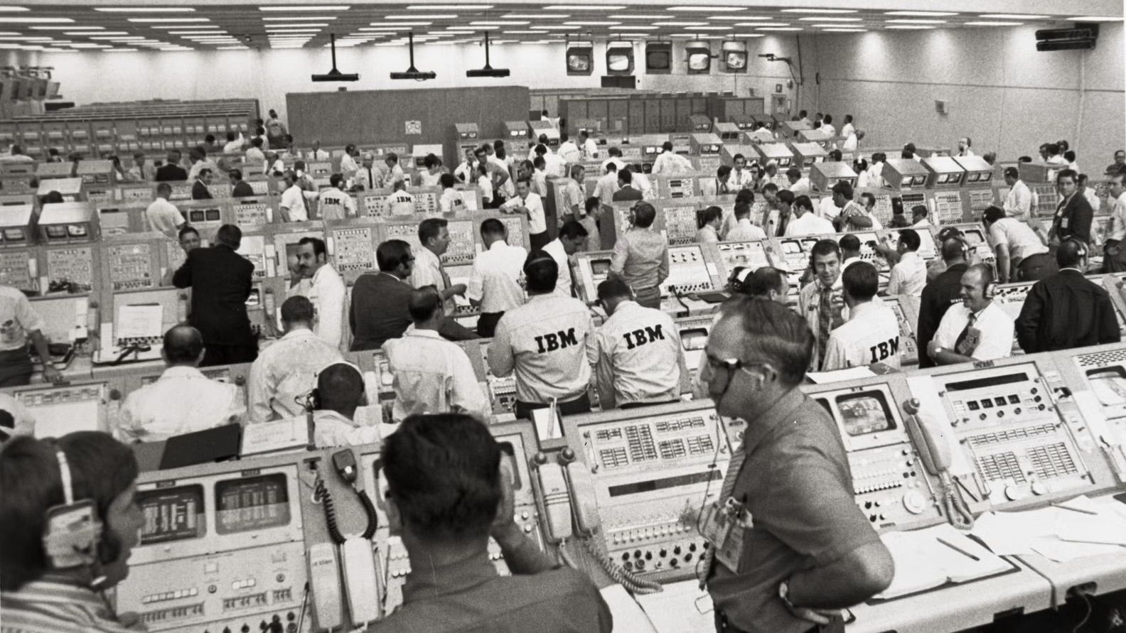The Cape Kennedy Launch Control Center.
