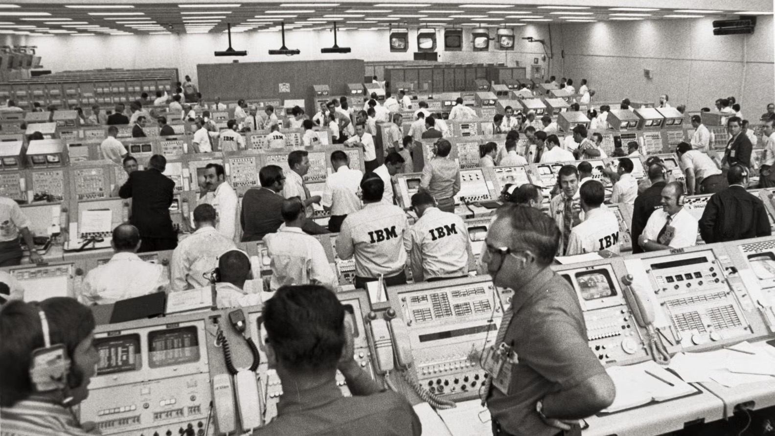 The Cape Kennedy Launch Control Center.