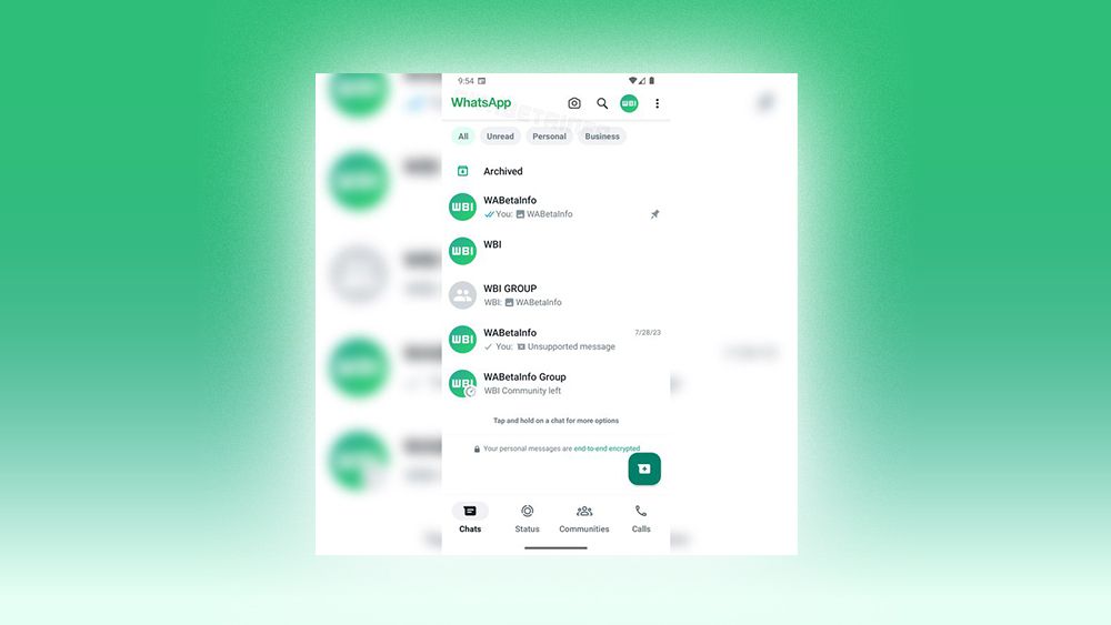 Whatsapp ui design