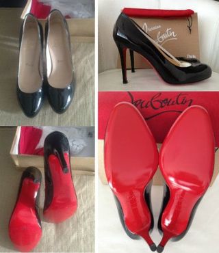 Footwear, Shoe, Red, Carmine, Fashion, Black, Material property, Dancing shoe, Leather, Dress shoe,