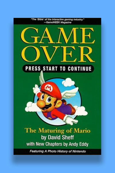 A selection of books about Nintendo