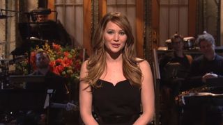 Jennifer Lawrence hosting Saturday Night Live in 2013