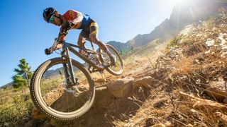 A rider at the cape epic MTB race