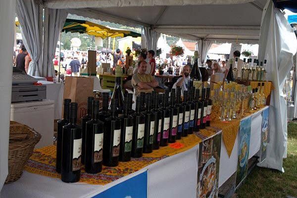 Local specialities at the start village.