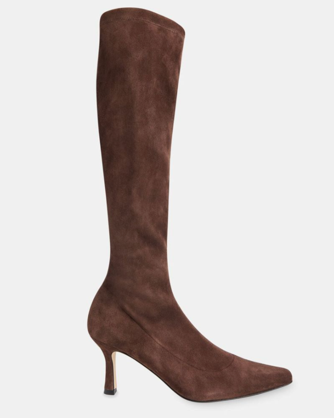 Whistles, Chocolate Hera Stretch Suede Boot
