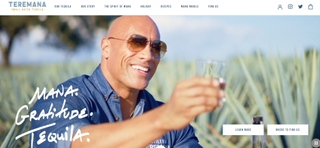 Teremana Tequila website