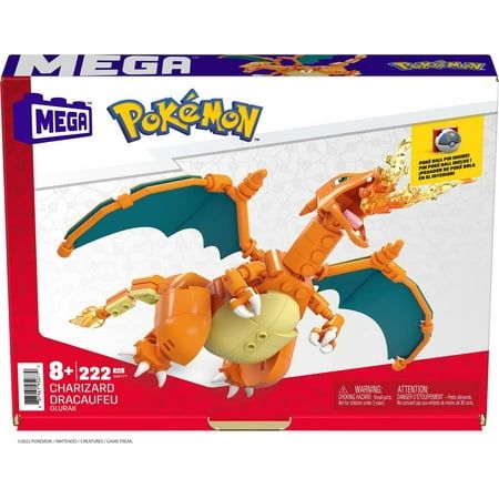 Pokemon Charizard Building Set (222 Pieces)