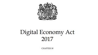The Digital Economy Act 2017 provides the legislation for the UK porn block