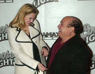 Drew Barrymore and Director Danny DeVito during New York Premiere of Duplex at Beekman Theatre in New York City, New York, United States.