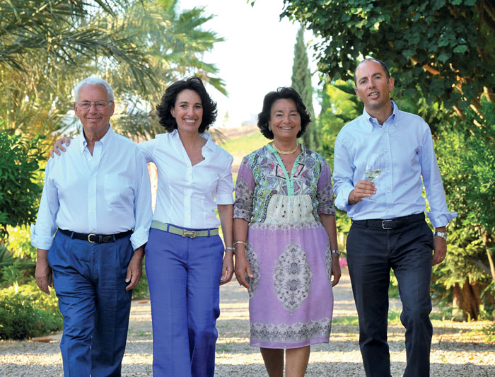 The Rallo family, Giacomo with Jos&amp;eacute;, Gabriella and Antonio