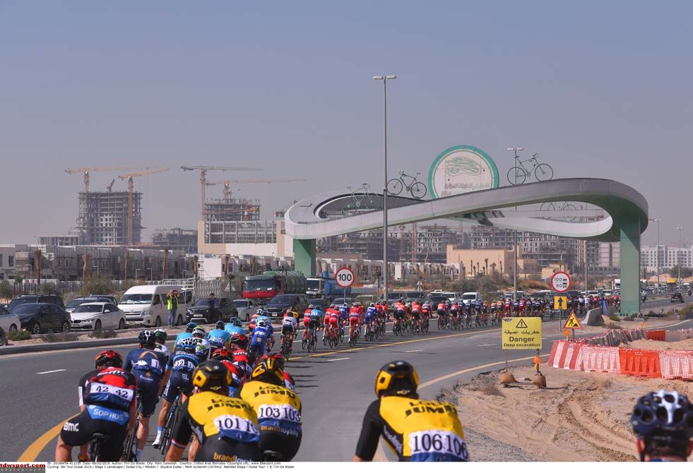 The first stage of the Dubai Tour in 2018