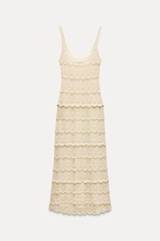 CROCHET MIDI DRESS